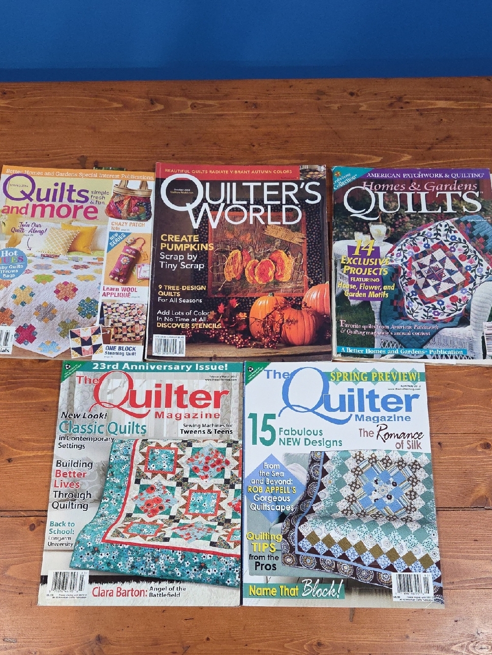 Quilting Magazine Collection - Multi-Color Quilts & Patterns